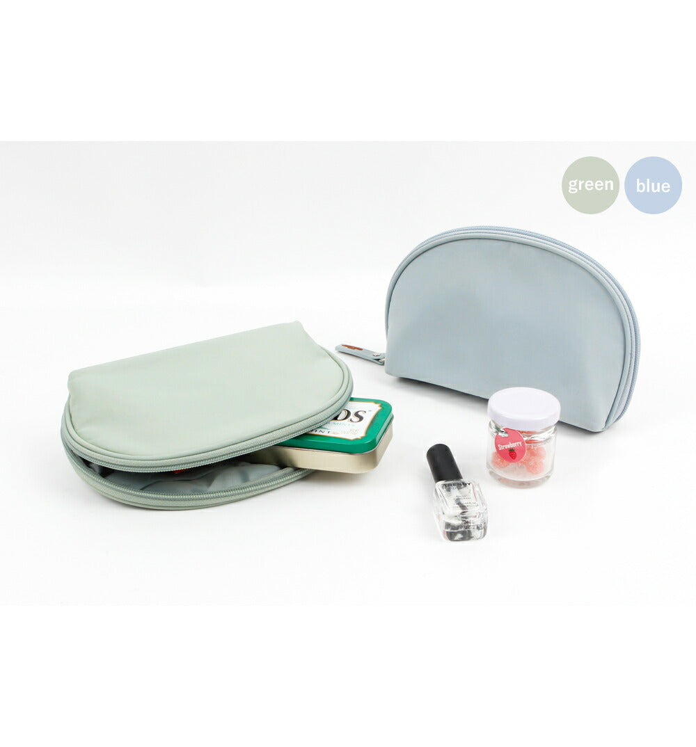 メガネが入るポーチ Four Seasons Round Pouch | BAGS IN BAG(バッグインバッグ)
