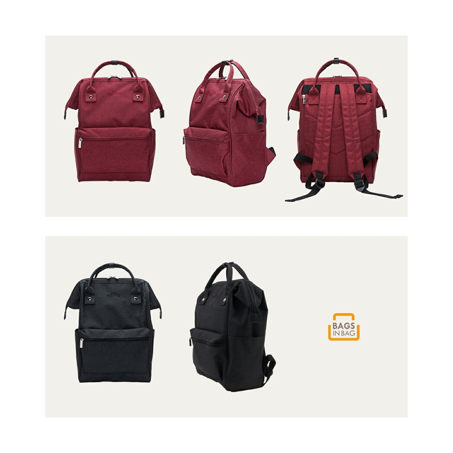 PCも入るリュックサック Daily Wire Back Pack | BAGS IN BAG(バッグインバッグ)