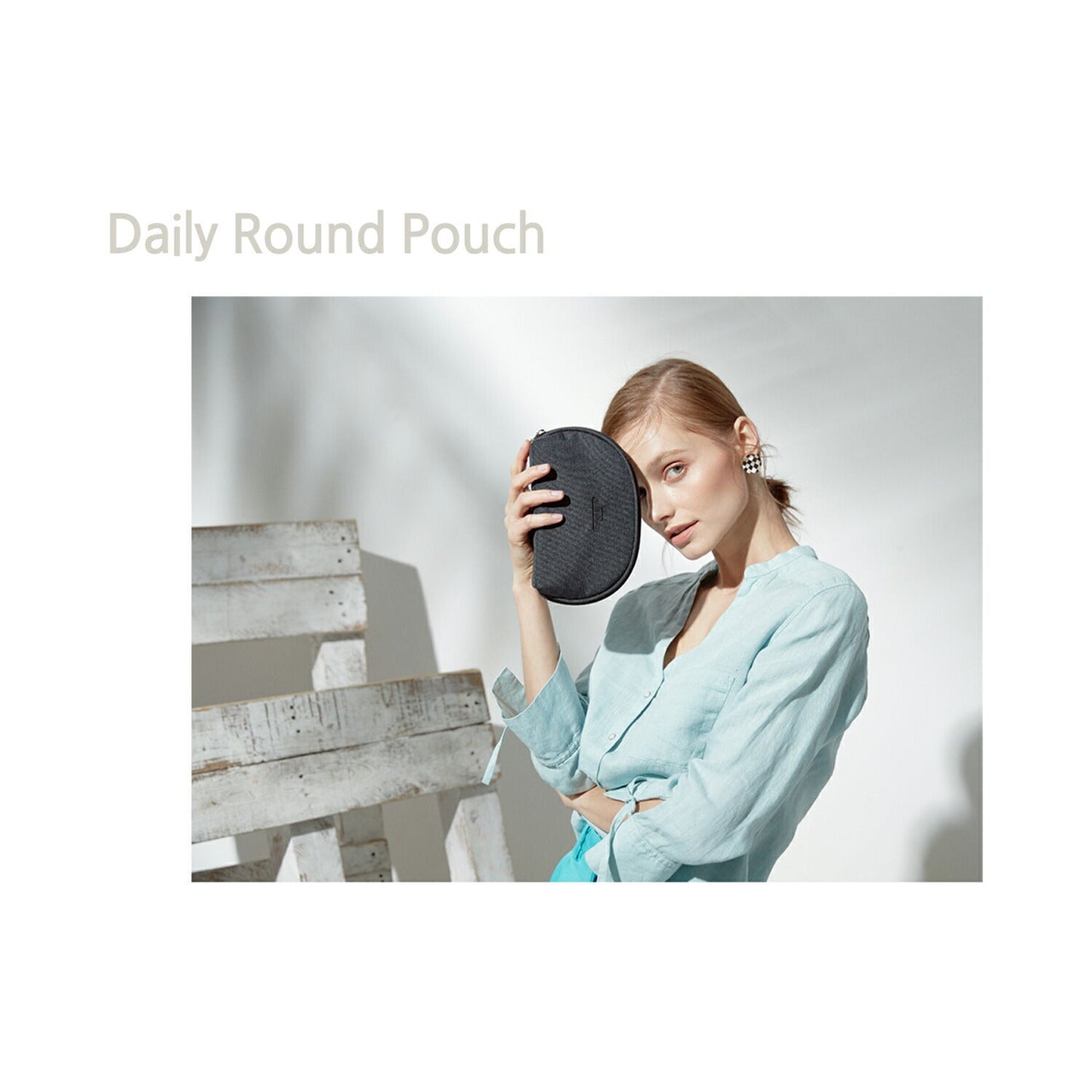 メガネも入るポーチ Daily Round Pouch | BAGS IN BAG(バッグインバッグ)