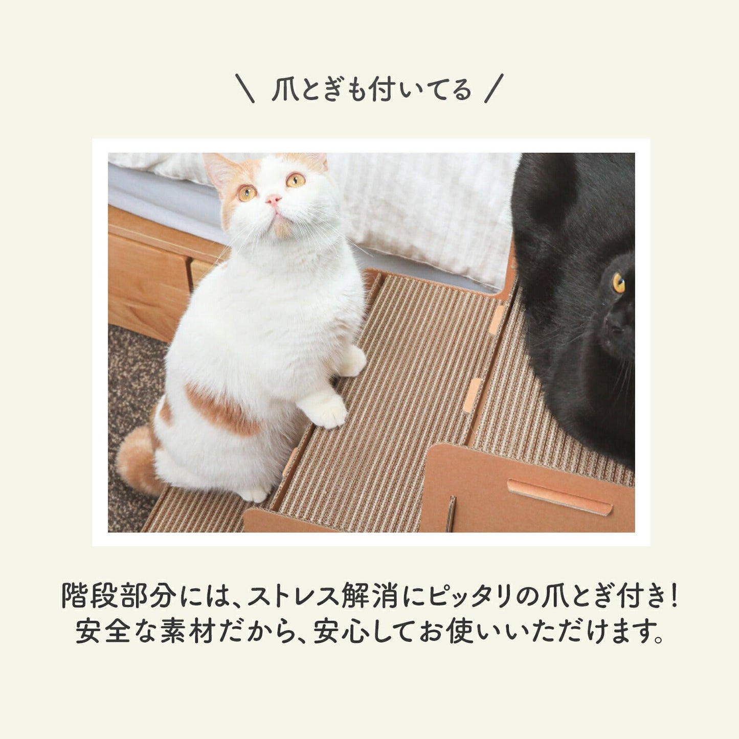 キャットステップ Nyang city Cat steps | BOXPARTNER(ボックスパートナー)