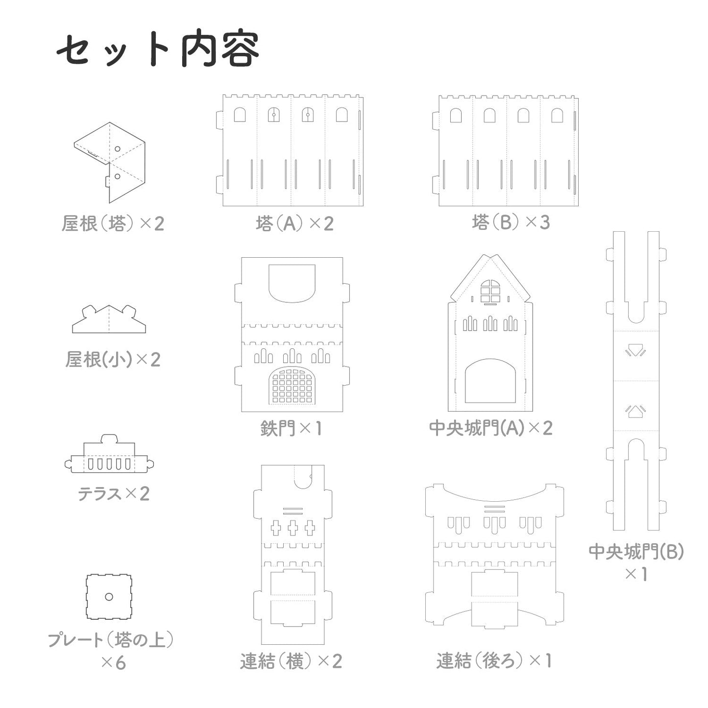 ダンボールマジックキャッスル | BOXPARTNER(ボックスパートナー)