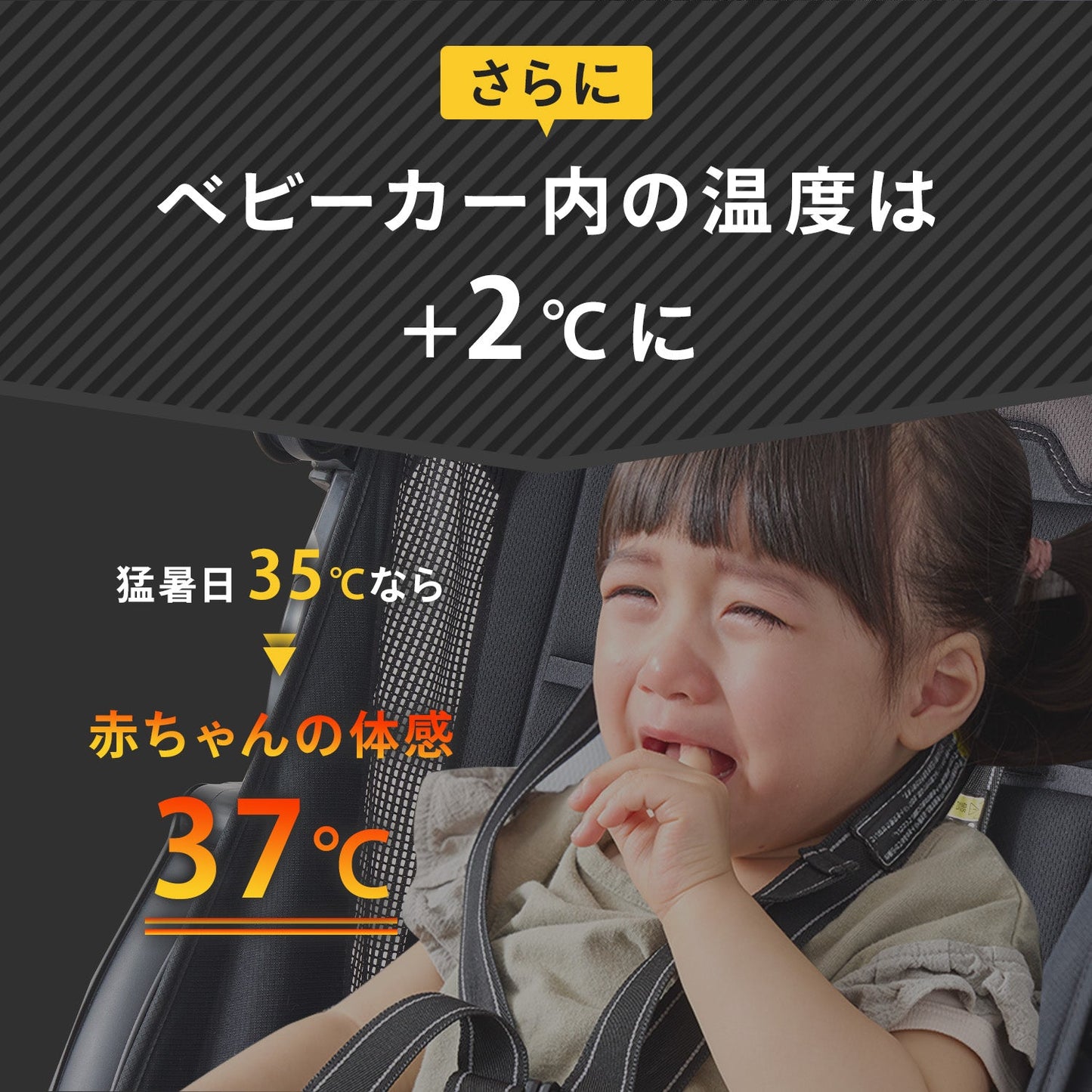 ファン付きベビーカーシート クールシート ファンシート | DoriDori(ドリドリ)