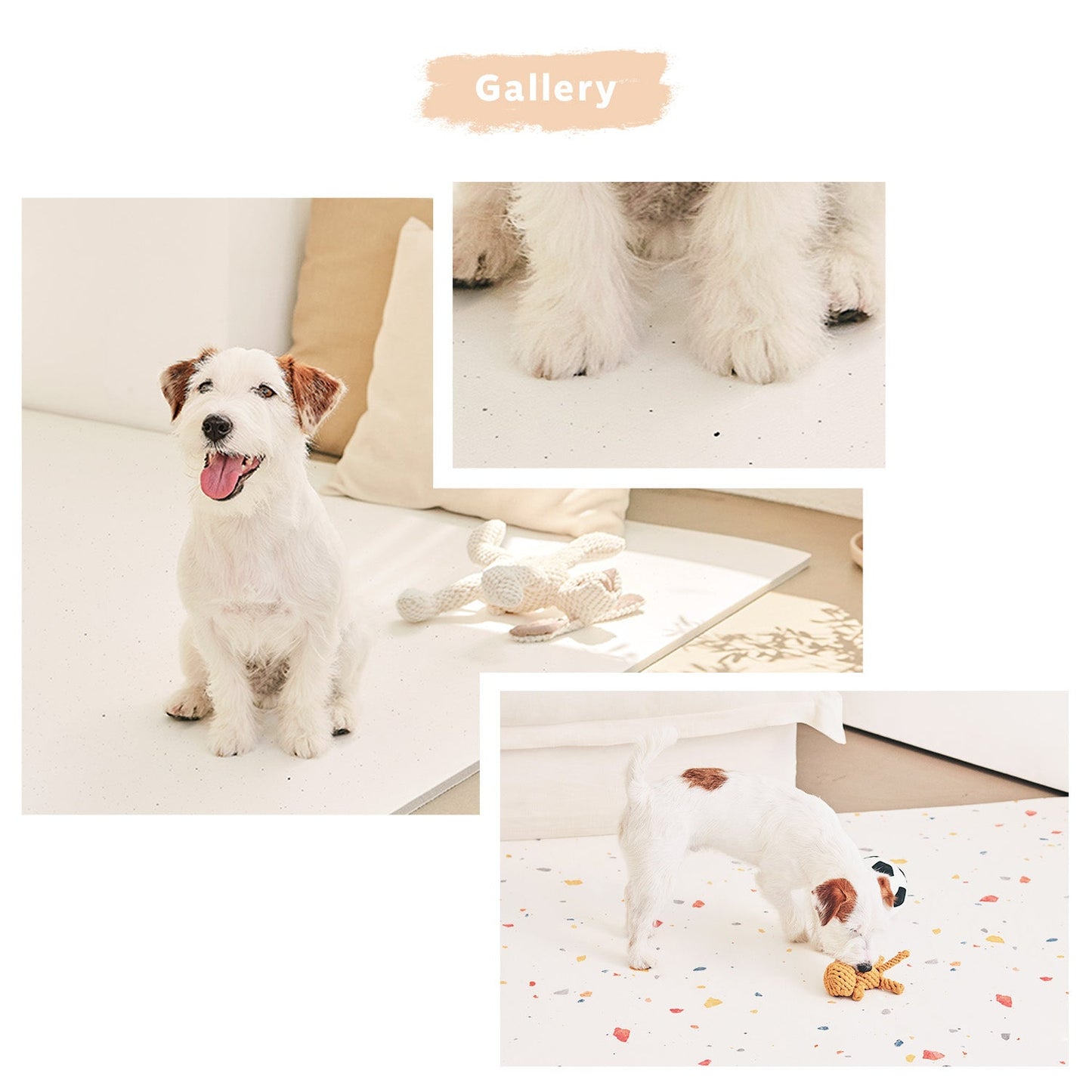 【訳あり商品:サイズ】110×200 防水 抗菌 ペットマット カットできるロールマットタイプ Dogzari Rollmat | ecofoam(エコフォーム)
