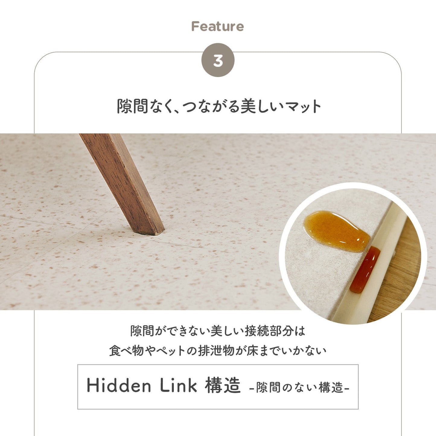 コーナー4枚セット 隙間ができないジョイントマット Airlink Mat | ecofoam(エコフォーム)