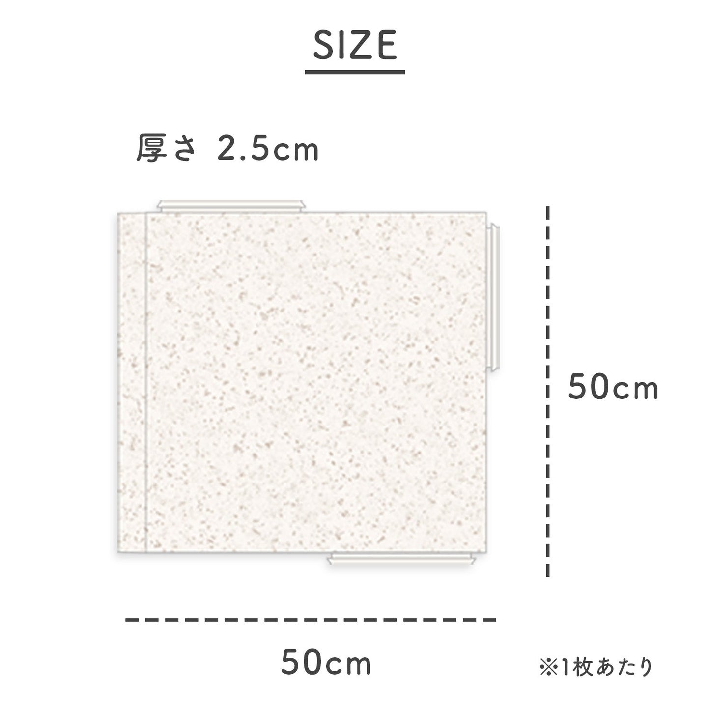 サイド4枚セット 隙間ができないジョイントマット Airlink Mat | ecofoam(エコフォーム)