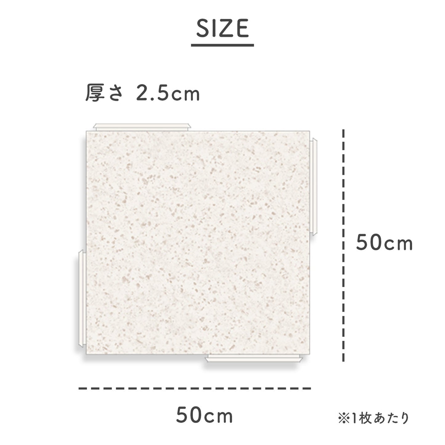 センター10枚セット 隙間ができないジョイントマット Airlink Mat | ecofoam(エコフォーム)