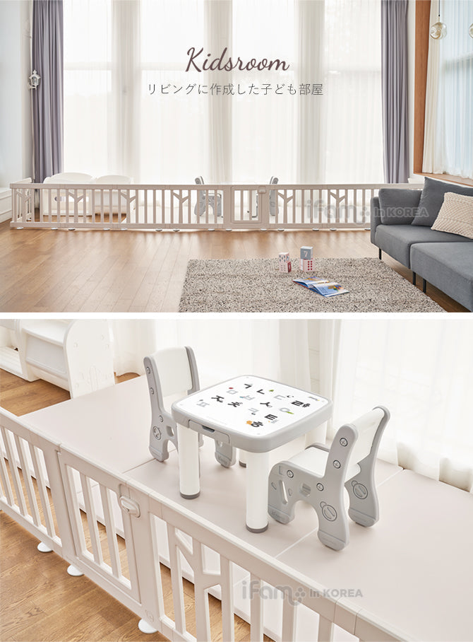 ベビーサークル バーチ 同色パネル1枚+ドア1枚セット | iFam(アイファム)