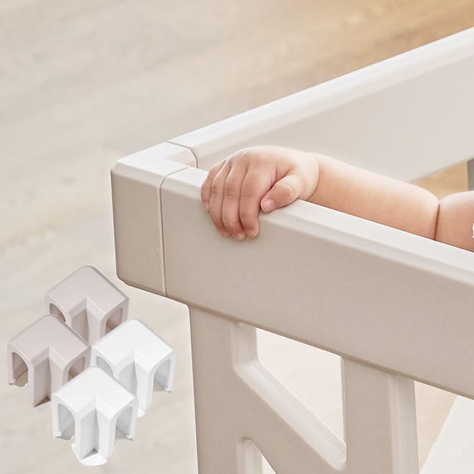 ベビーサークルバーチ専用 コーナーホルダー 同色4個セット | iFam(アイファム)