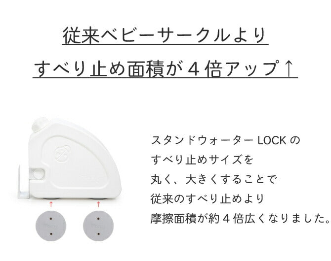 ベビーサークルスタンドウォーターLOCK 2個セット | iFam(アイファム)