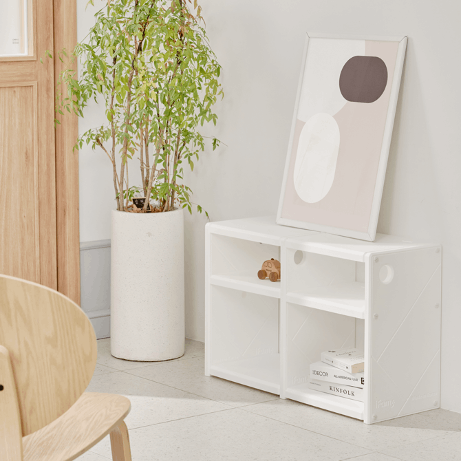 お片付けシェルフ2段ダブル MIPICK MODULE ORGANIZER 2-LEVEL | iFam(アイファム)