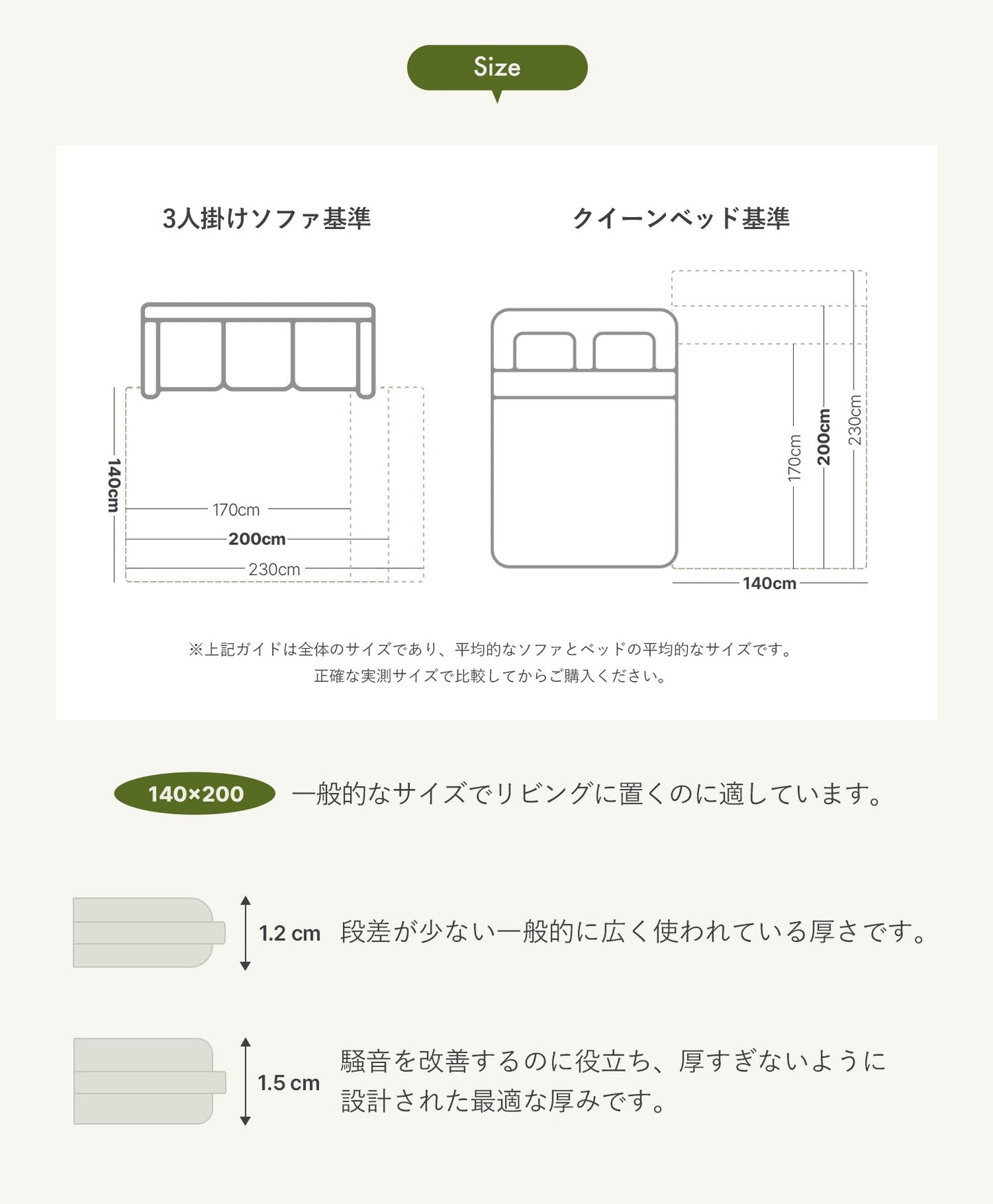 ふわふわPVCマット 140×200cm×1.2cm 140×200cm×1.5cm korPVCマット | kormat(コーマット)