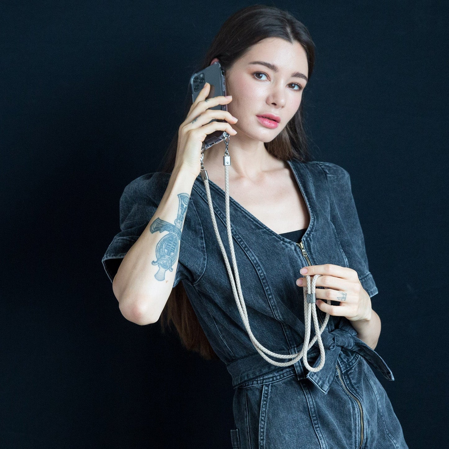 ロープストラップ Rope New Metal | PHONECKLACE(フォンネックレス)