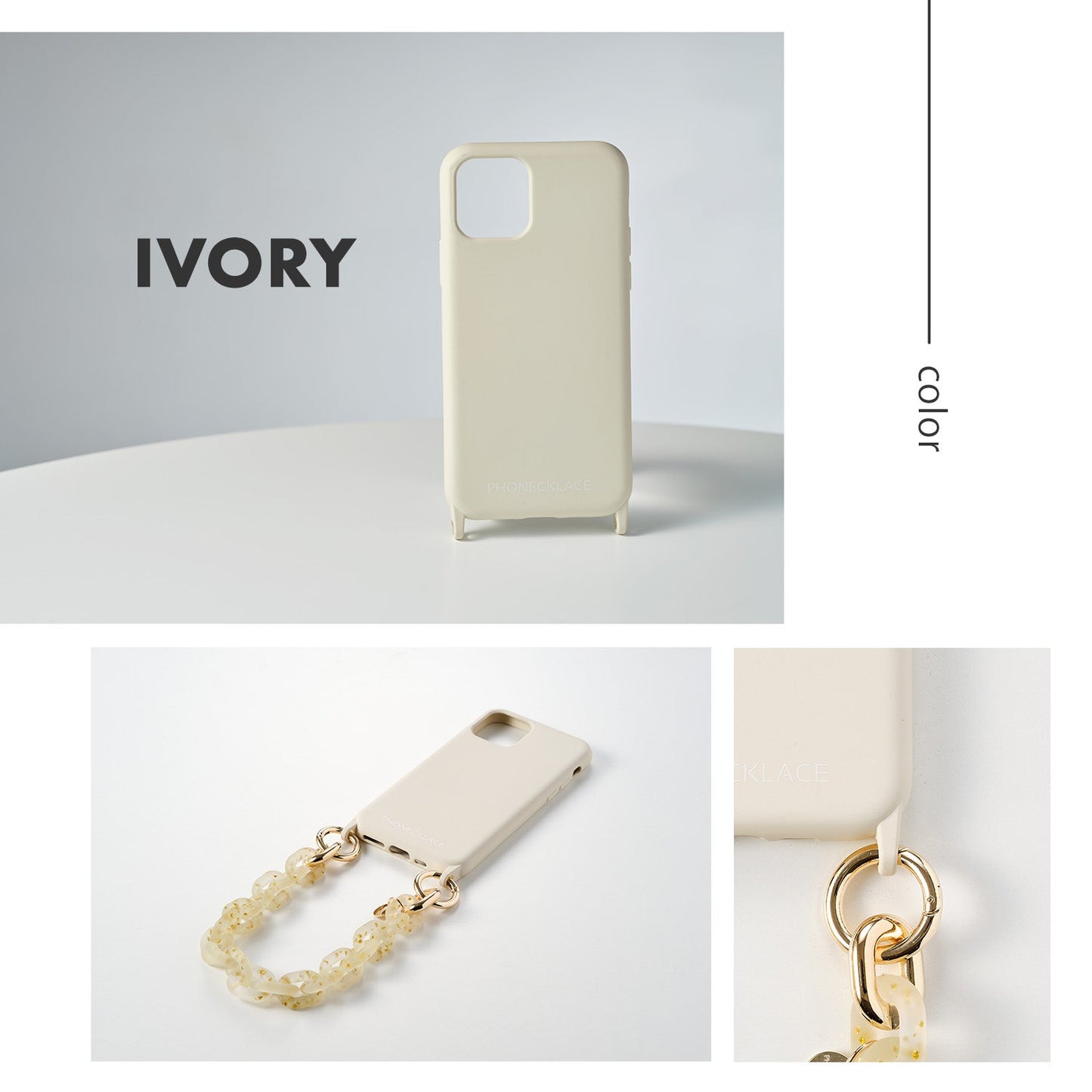 iPhone13 pro シリコンケース本体 Silicone Case | PHONECKLACE(フォンネックレス)