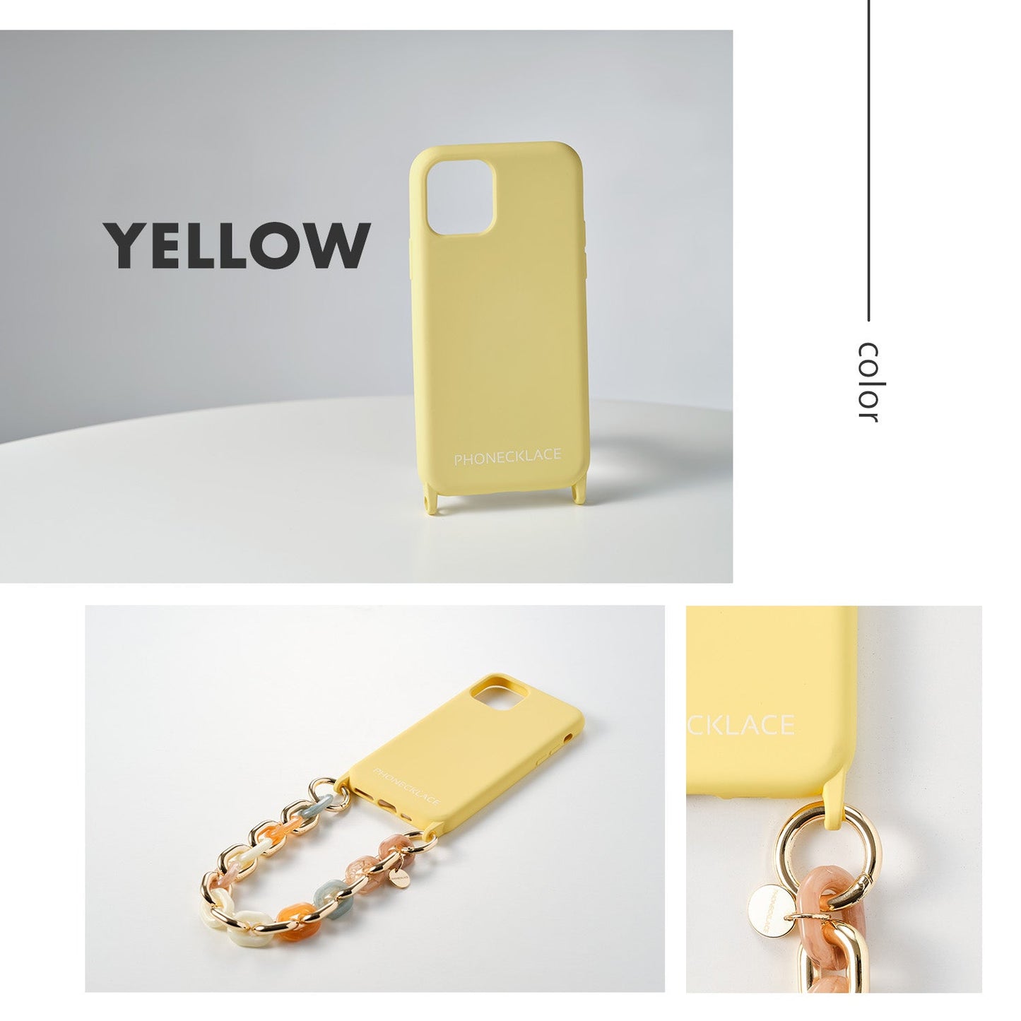 iPhone13 シリコンケース本体 Silicone Case | PHONECKLACE(フォンネックレス)