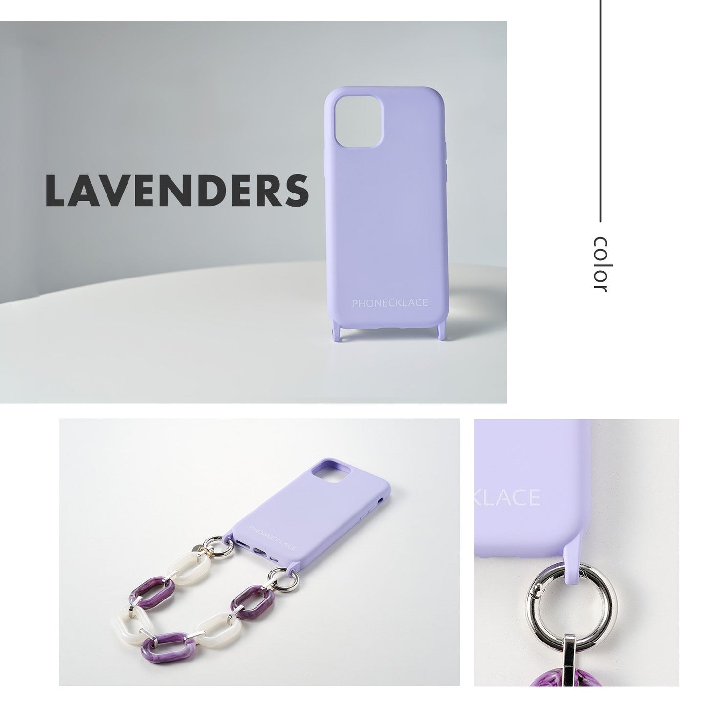 iPhone13 シリコンケース本体 Silicone Case | PHONECKLACE(フォンネックレス)