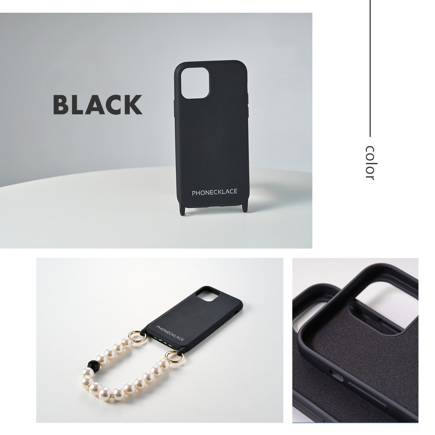 iPhone13 シリコンケース本体 Silicone Case | PHONECKLACE(フォンネックレス)