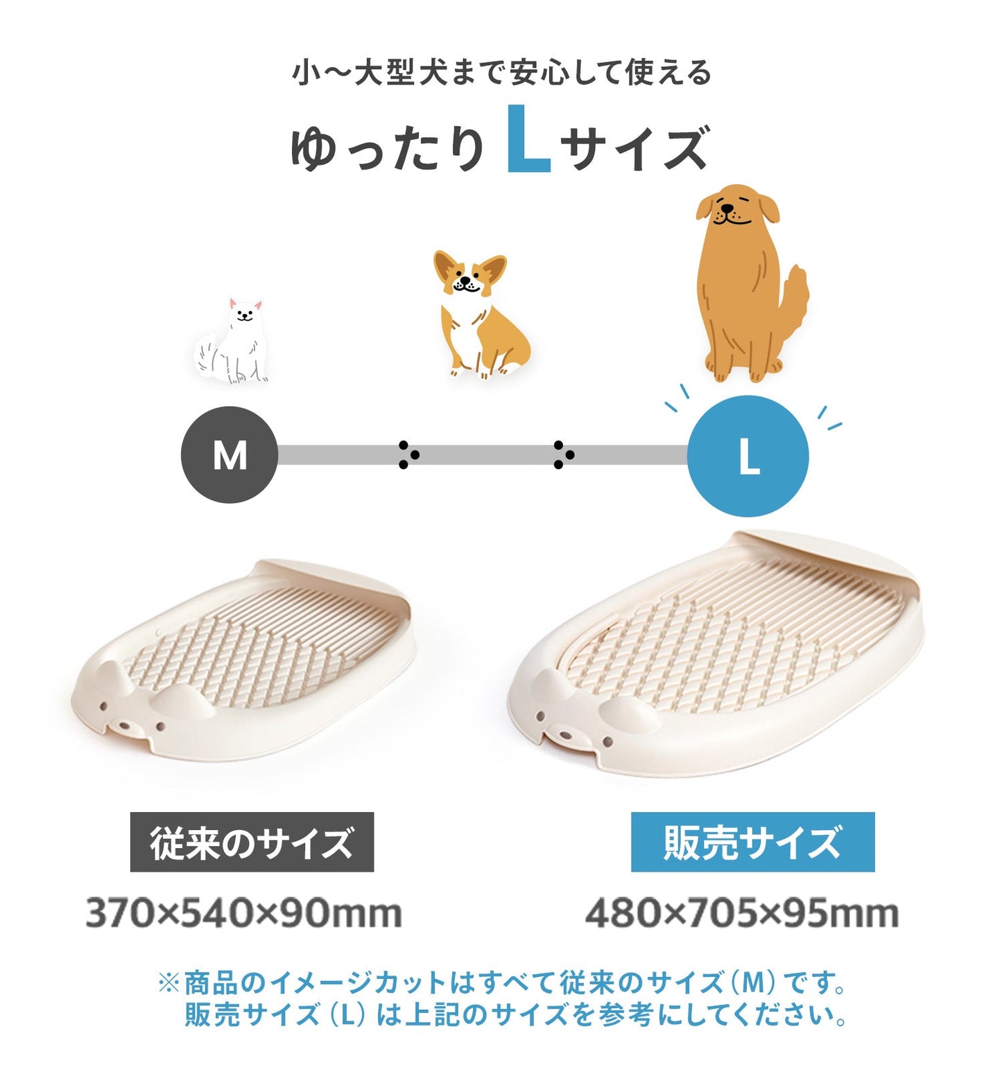 ペット用トイレトレー DANG DANG DOG POTTY TRAY | Takemehom(テイクミーホーム)
