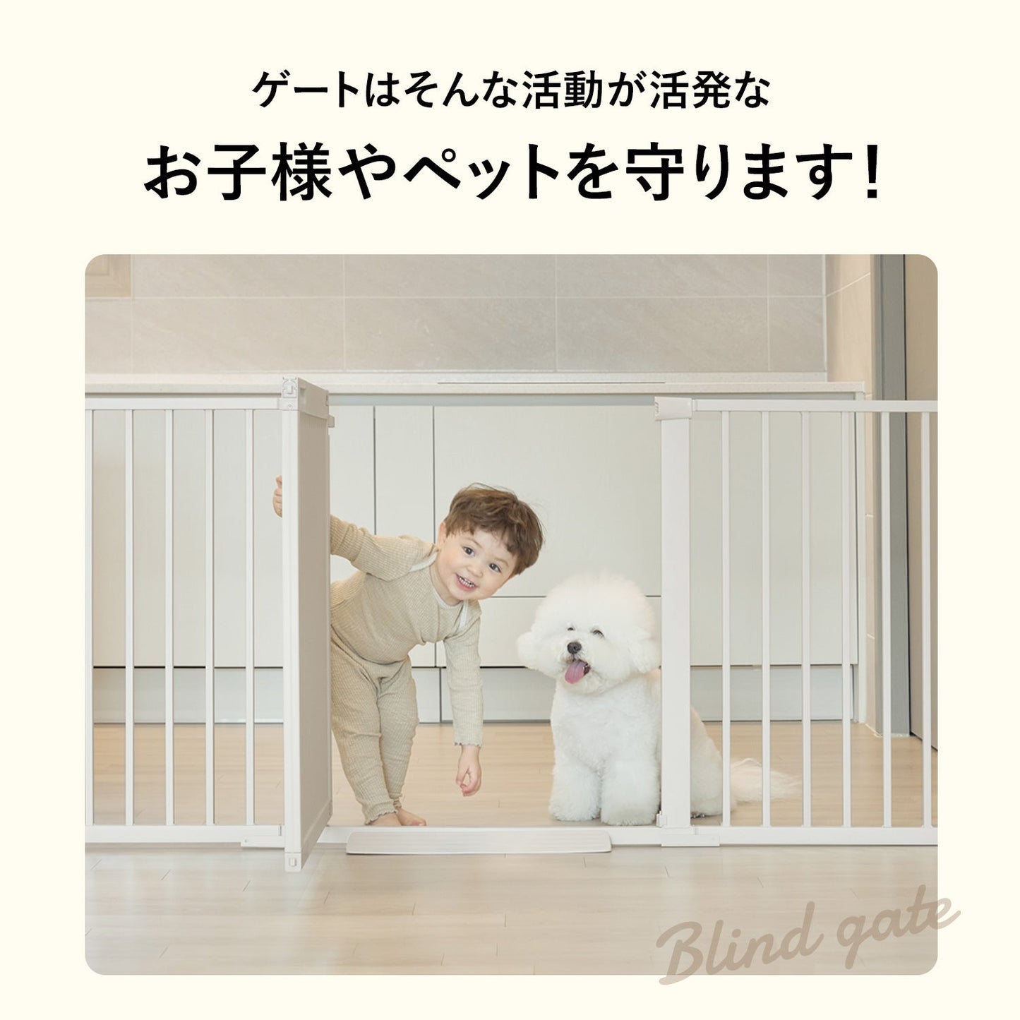 \レビュープレゼント中/ ブラインドゲート 拡張フェンスで拡張できる BLIND GATE | Takemehom(テイクミーホーム)