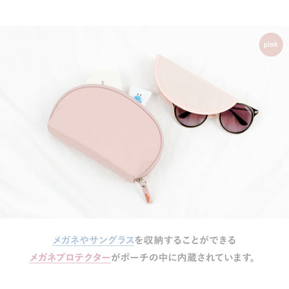 メガネが入るポーチ Four Seasons Round Pouch | BAGS IN BAG（バッグインバッグ）