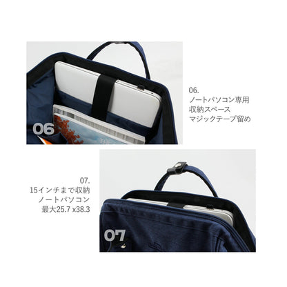 PCも入るリュックサック Daily Wire Back Pack | BAGS IN BAG（バッグインバッグ）