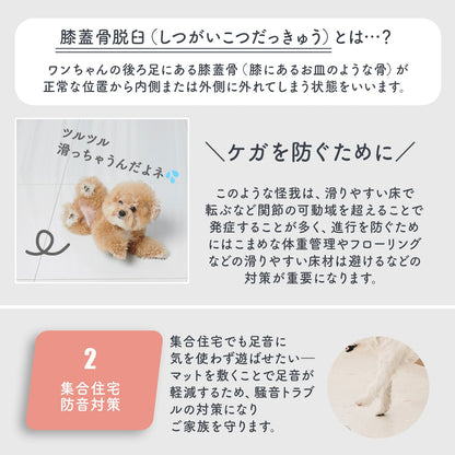 110×220 防水 抗菌 ペットマット カットできるロールマットタイプ Dogzari Rollmat | ecofoam（エコフォーム）