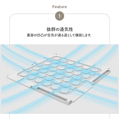 センター10枚セット 隙間ができないジョイントマット Airlink Mat | ecofoam（エコフォーム）