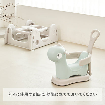 室内で遊べる乗用玩具セット 木馬 恐竜 FAMY BABY CAR SPRING PART SET | iFam（アイファム）