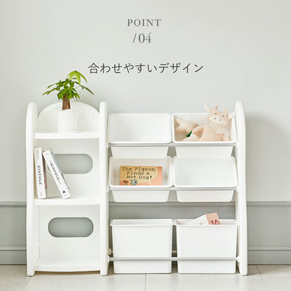 おもちゃ収納棚 1列+2列 NEW DESIGN ORGANIZER - 3 | iFam（アイファム）