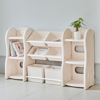 おもちゃ収納棚 1列+2列+1列 NEW DESIGN ORGANIZER - 4 | iFam（アイファム）