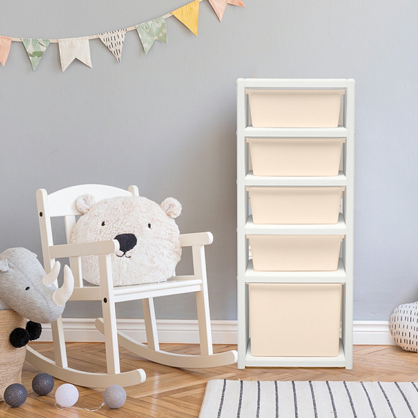おもちゃ収納 特大バスケット 2個セット ORGANIZER BASKET EXTRA LARGE 2EA | iFam（アイファム）