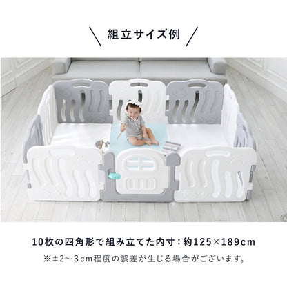 ベビーサークル シェル ドア付き10枚セット | iFam（アイファム）