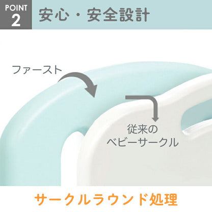 ベビーサークル ファースト ドア付き10枚セット | iFam（アイファム）