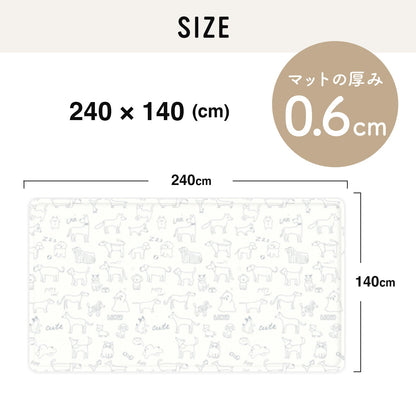 リクペットマット 240×140 LIKU PET MAT | LIKU（リク）